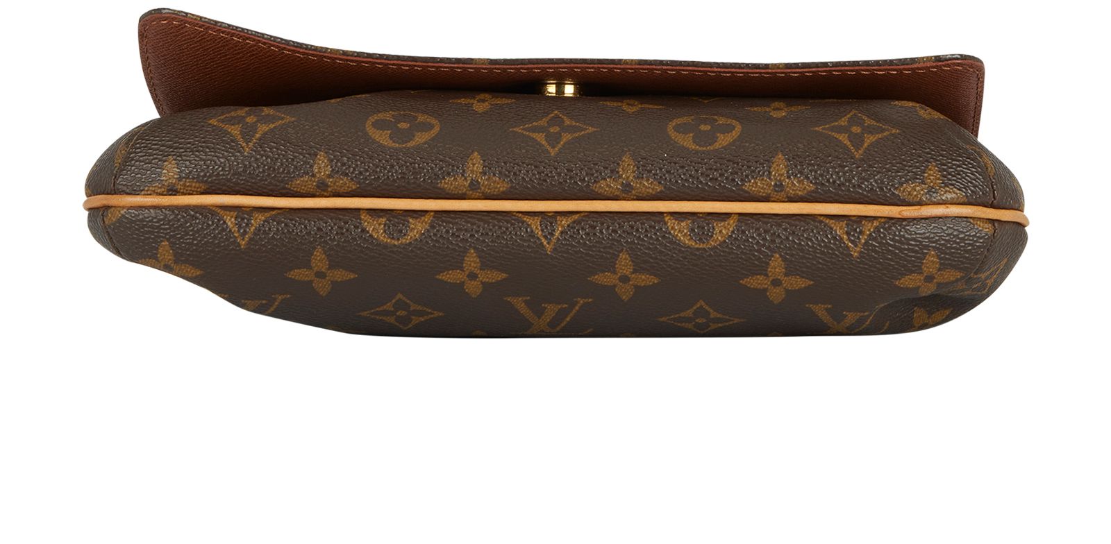 Musette Tango Bag, &pound;710, Handbags, Brown, Coated Canvas/Leather, Top view